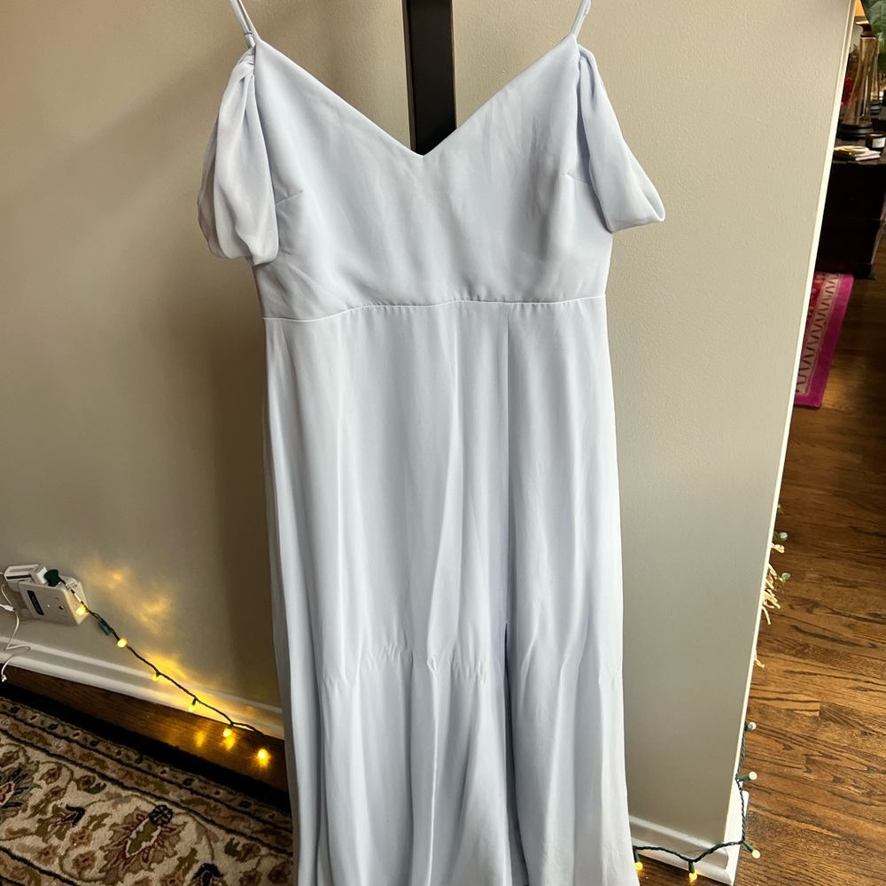 Devin Convertible Dress - Ice Blue